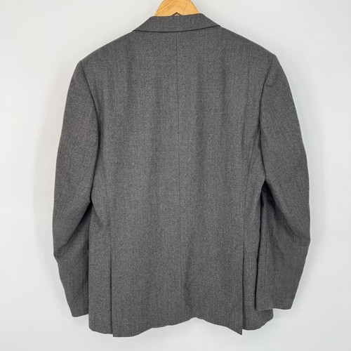 Sartoria Castangia Wool Gray Two Button Gray Sport Coat Blazer Size EU 54/US 44 - Picture 2 of 14