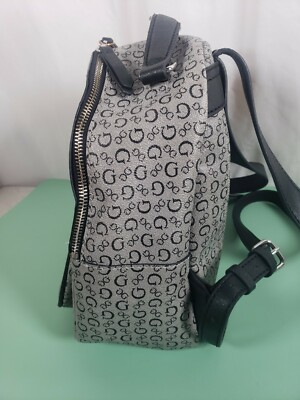 guess mini backpack for women's Factory Galatia Backpack, Cream, S : Buy Online at Best Price in KSA emblem and exterior zip pocket Women's Guess Mini Zip Backpack