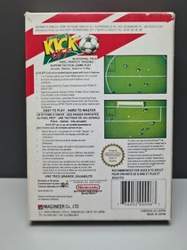 KICK OFF NINTENDO NES PAL B FRA CONFEZIONE ORIGINALE CIB GIOCO DI CALCIO IN SCATOLA