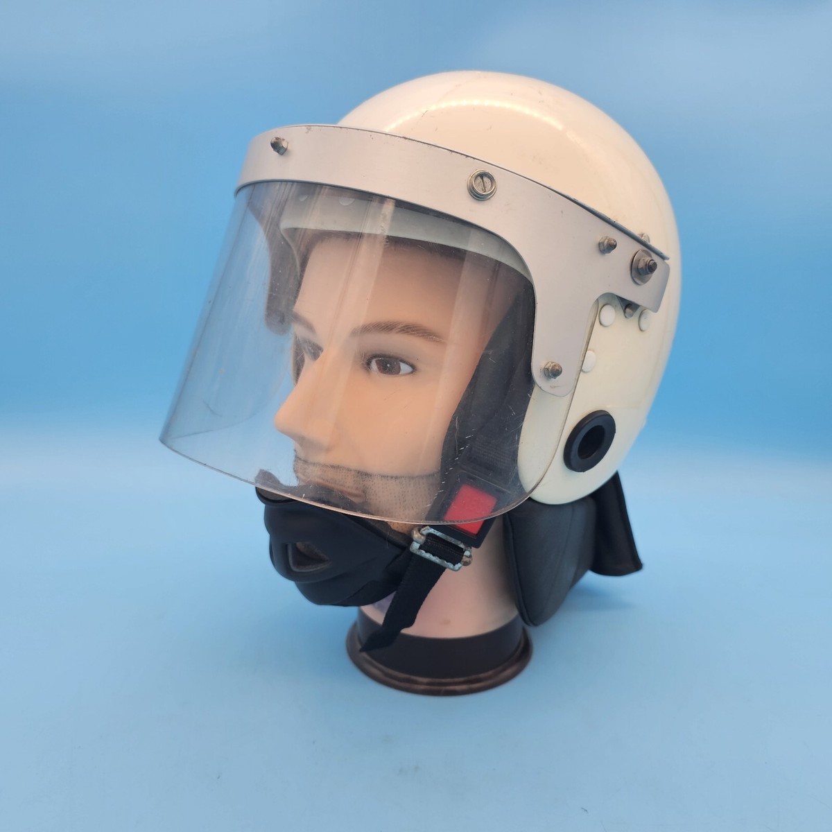 Vintage West German Romer Helmet - Police Riot Motorcycle | eBay