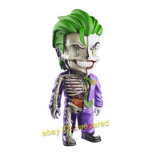 4D XXRAY Mighty Jaxx Jason Freeny Joker Batman Figures IN STOCK - Picture 4 of 10