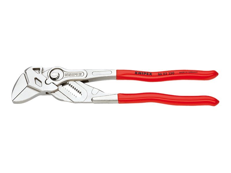 KNIPEX Tongue and groove pliers 250 mm max openng: 46 mm 250 mm max 86 03 250