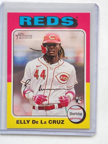 2024 Topps Heritage - Rookies Elly De La Cruz #473 (RC)