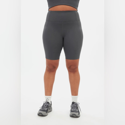Girlfriend Collective Moon High-Rise Bike Short Small
