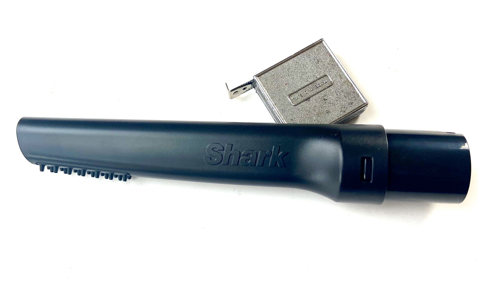 SHARK Vacuum Black Crevice Tool Attachment Parts Black With Teeth Never Used 10”-image