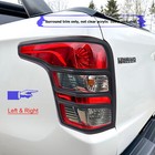 <!--F#f_0-->Pair of Black Tail Light Cover Surround Trim for Mitsubishi Triton MQ 2015-2018<!--F/-->