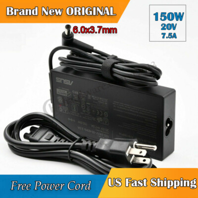 Charger for Asus TUF Gaming FX505GT  BQ023T AC Power Adapter 150W ADP-150CH B