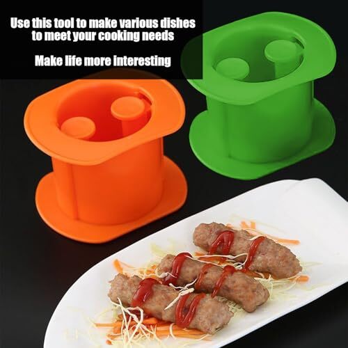 Macchina Per Hot Dog Da 2 Pezzi Estrusore Per Bastoncini Di Carne Estrusore P... - Picture 6 of 6