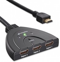 3-port Hdmi Switch, Input Audio Automatic Pigtail Cable Plug And Play Connector on sale 3-port Hdmi Switch, Input Audio Automatic Pigtail Cable Plug And Play Connector on sale