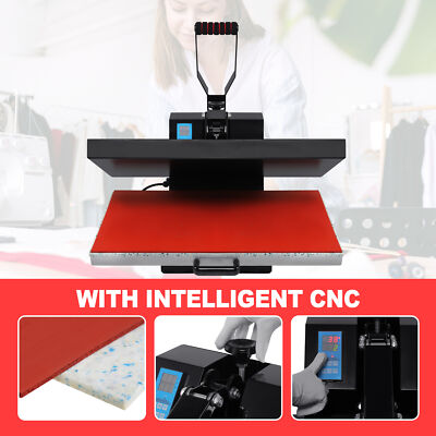 16''X24'' DIY Digital Clamshell T-shirt Heat Press Machine Sublimation Transfer
