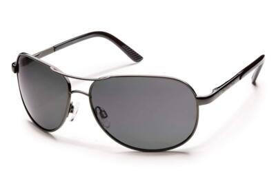 Suncloud Pilot + 1.50 Polarisiert Leser Sonnenbrille Metallisch/Grau Polykarbon