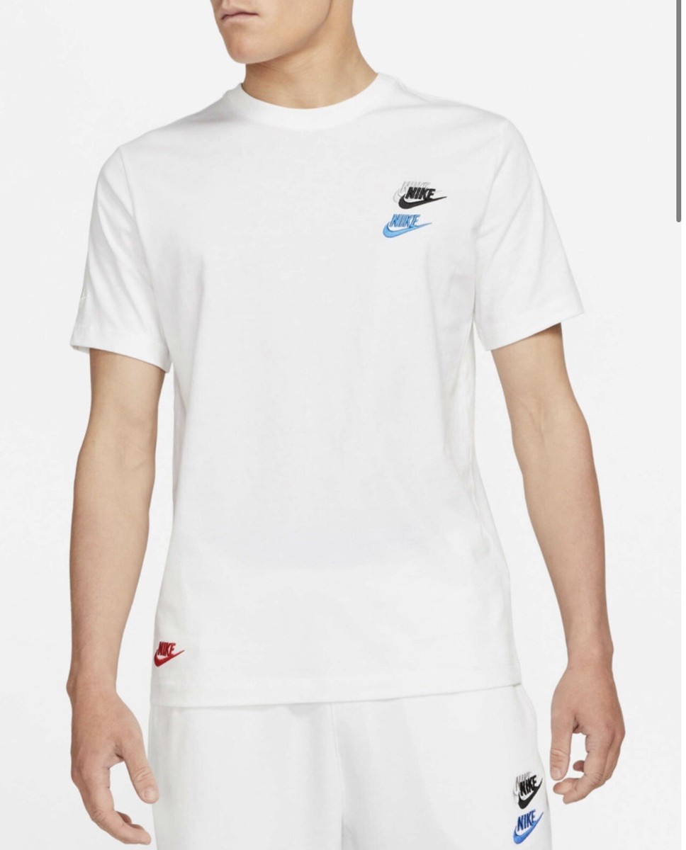 Nike Sportswear embroidered Logo Short Sleeve T-Shirt- DJ1568-100