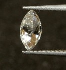 GIA certified loose .48ct I1 G marquise Natural fancy cut diamond estate  — photo 5