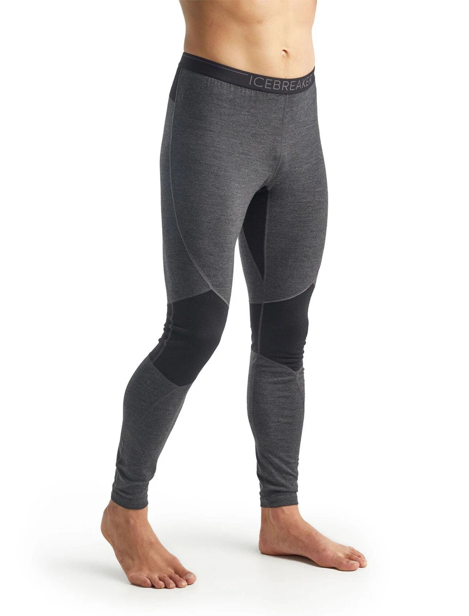 Icebreaker Men's BodyfitZone 260 Zone Merino Leggings - Jet