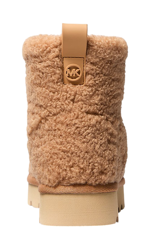 Michael Kors Winnie Faux Shearling Boot Winter Bootie Black/Deer 7/8/9/10 Nib - Picture 10 of 13