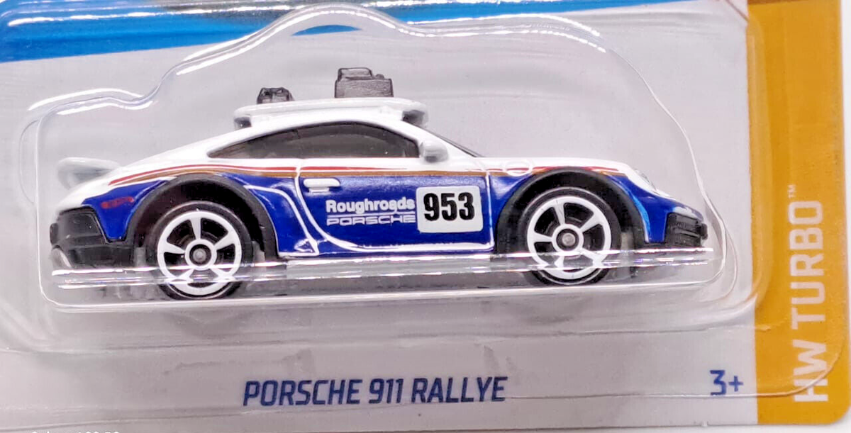 Hot Wheels PORSCHE 911 RALLYE WHITE 2024 HW TURBO 953