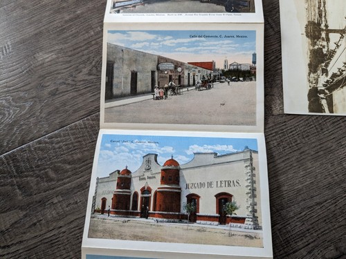 Vintage SOUVENIR FOLDER Postcards Of El Paso TX-Texas/Juarez Mexico - Picture 12 of 16