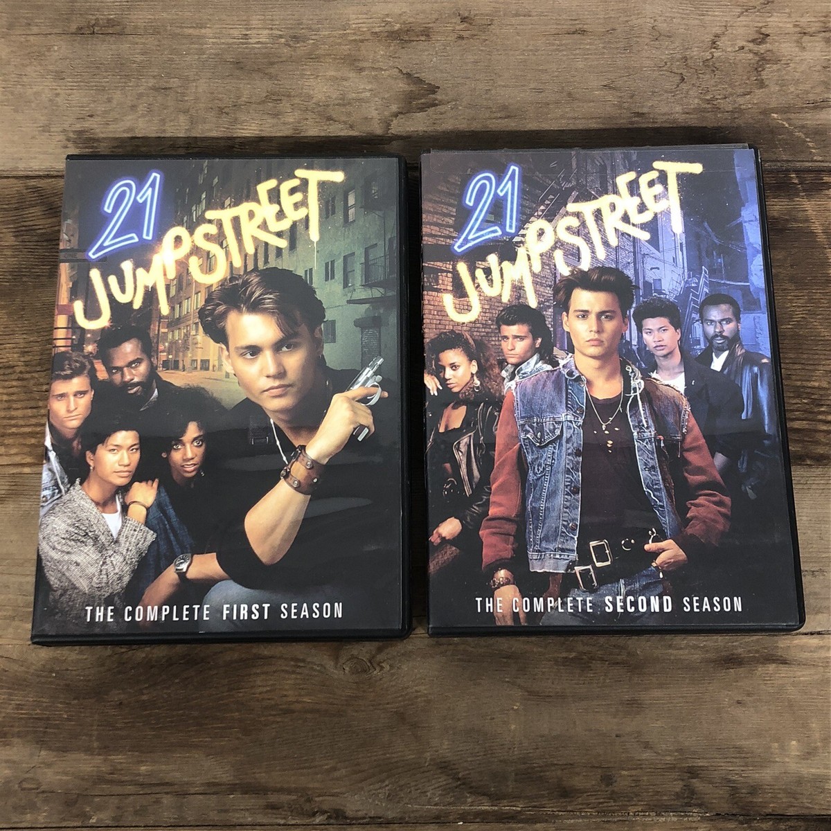 21 Jump Street Seasons 1 & 2 Dvd Box Sets Johnny Depp Nice