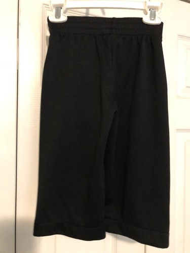 DANSKIN NOW BLACK ATHLETIC STRETCH SHORTS - UNISEX KIDS SIZE 4/5 - Picture 2 of 3