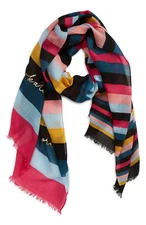 Kate Spade New York enchanted stripe oblong Scarf 100% Wool $148 New
