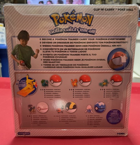 Pokemon X Y (Tomy) Clip N Carry Poke Ball Charmander Factory Sealed. - Picture 3 of 4