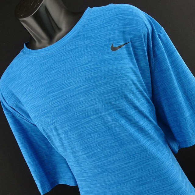 Mens Nike Dri Fit Blue Athletic Shirt Size 4XLT 4XL Tall Performance Training | eBay
