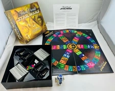 1998 Trivial Pursuit Star Wars Classic Trilogy Edition Complete Very Good Cond