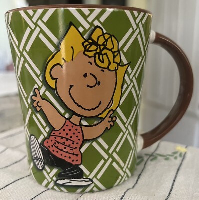 Peanuts Comic ''Sally'' Ceramic Coffee Tea Mug by Gibson Charlie Brown Snoopy