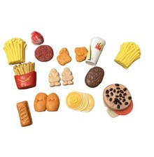 Vintage 70 s 80 McDonald s Play Food Lot Pie, Nuggets, Fries, Cookies More