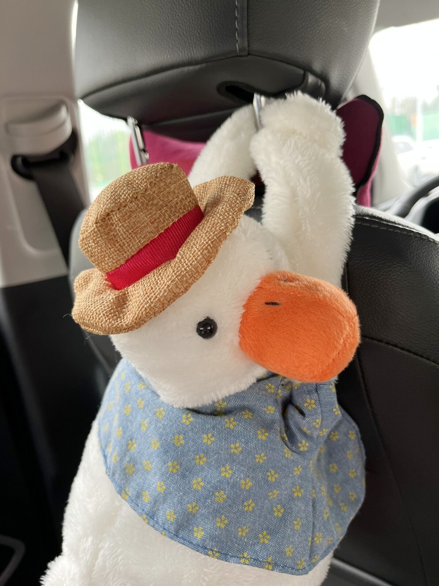 Unique Plush Cartoon Tissue Holder Duck Butt Car Tissue Box