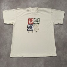 Vintage 90s Jordache Shirt Size M Graphic Tee Jeans Logo Company White