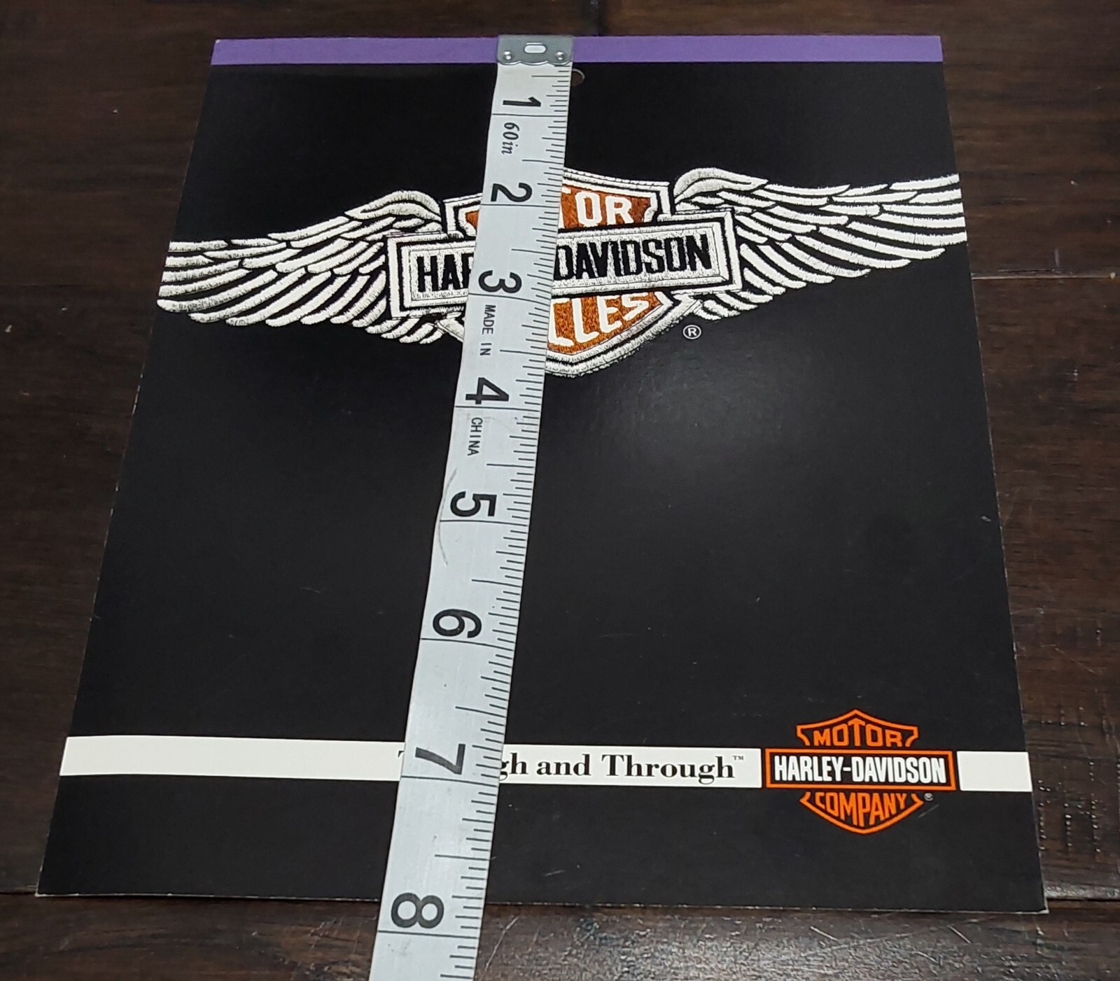 Harley-Davidson FLHS Electra Glide Sport 1991 Features and Specs Hang Tag