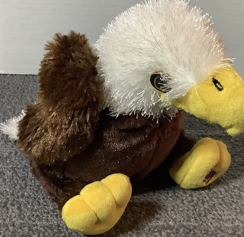 Webkinz Bald Eagle #HM214 Plush 8" Stuffed Animal No Code Ganz, Retired-rare - Picture 3 of 8