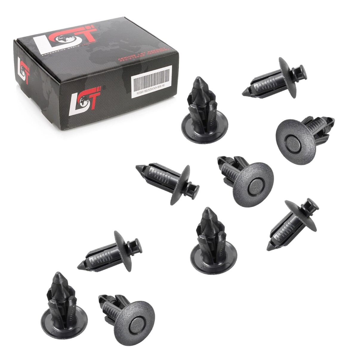 10X Spread Rivets Door Trim Fastening Clips For VOLVO C70 S60 S80 V70 XC70