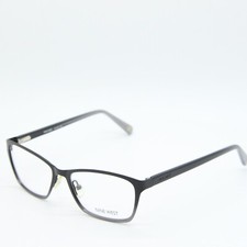 NEW NINE WEST NW 1043 046 BLACK GREY AUTHENTIC EYEGLASSES 51-15