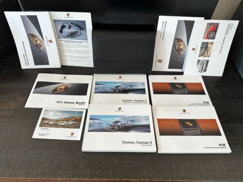 NEW 2014 Porsche Cayman & S Owners Manual SET PCM Original Factory OEM 14