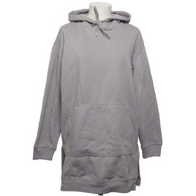 H&M Basic, Kapuzenpullover, Größe: S, Grau, Baumwolle/Polyester, Einfarbig #FME
