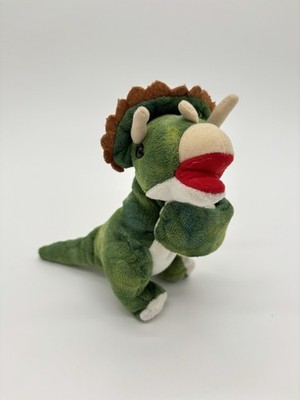 Wild Republic Triceratops Dinosaur Huggable Plush Backpack Hugger Slap Bracelet