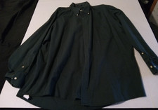 Chaps Mens Size 2Xl Green Button Down Long Sleeve Casual/Dress Shirt