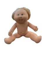 RARE 1987 SPLASHIN KIDS Green Eyes Vinyl Cabbage Patch Kid Doll Hard Body