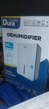 DuraComfort 50 Pint Dehumidifier for up to 4500 Sq.ft 1.6G Tank Smart WiFi Works