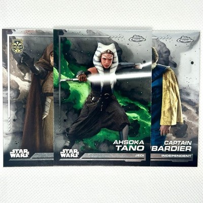 2024 Topps Chrome Star Wars Base Cards   You Pick   Buy 4 Save 25%