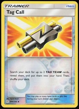 Tag Call 206/236 Uncommon Cosmic Eclipse Pokemon Reverse Holo Lightly Played