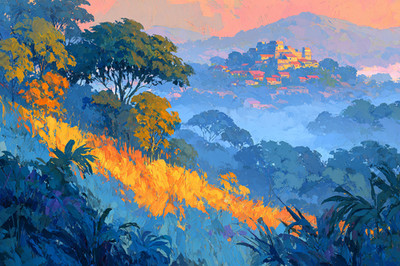 Amazon Rainforest 36x24 Giclée Art Print Ltd 1/25 Signed COA Rombley H6