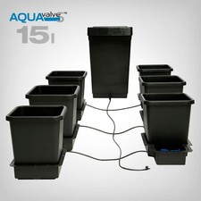 AutoPot 1Pot Bewässerungsset 6x15L - stromlos, AQUAvalve5 für große Pflanzen