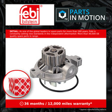 Image of Water Pump 22206 Febi Coolant 074121004 074121004A 074121004AV 074121004AX New