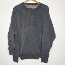 Free People Movement Intercept Oversized Sweatshirt Gray Women's XS
