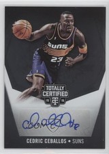 2015 Panini Totally Certified Signatures 24/49 Cedric Ceballos #TC-CC Auto 5w7