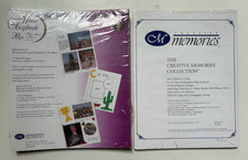 Creative Memories White 8" x 10" Scrapbook Pages with Page Protectors NISP