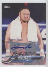 2018 Topps WWE Then Now Forever Auto 88/99 Samoa Joe #170 Auto pb8